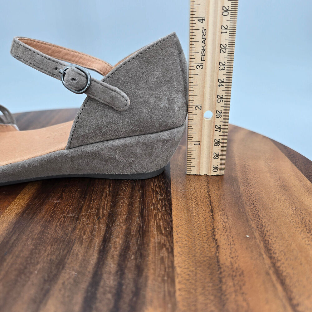 Gentle Souls Gray Suede Sandals - Picture 8 of 9